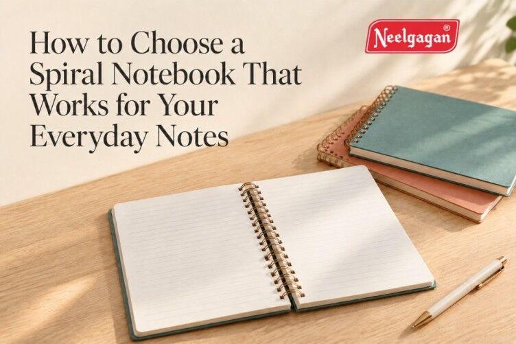 Mumbai, Materials, Choosing A Spiral Notebook For Everyday Use | Neelgagan