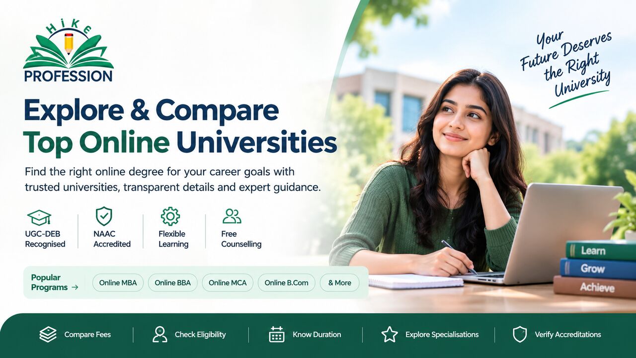 Lucknow, Counseling, Compare Online Universities In India For MBA, BBA, MCA & Other Degrees