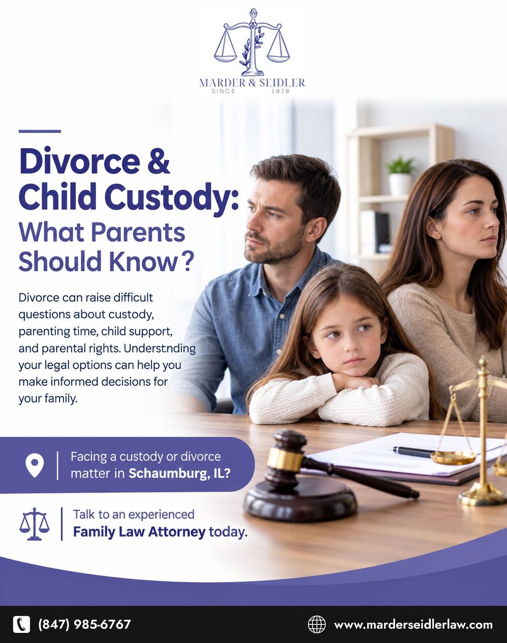 New York, Legal, Experienced Family Law Attorney In Schaumburg - Marder And Seidler Law Firm