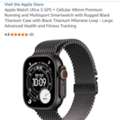 SAR 2800,  Apple Watch Ultra 3 GPS ++ Cellular + 49MM