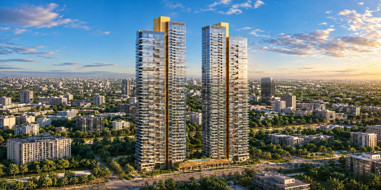 Gurgaon, Real Estate For Sale, INR 12,  4 BR,  3525 Sq. Meter,  Luxury Apartments Near Golf Course Extension Road Gurgaon