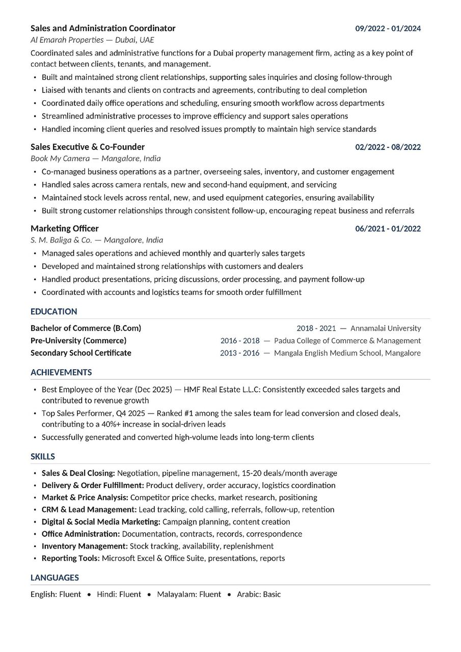 Dammam, Job Seekers, Sales & Business Development Professional With 5+ Years Of Experience In Saudi Arabia, UAE
