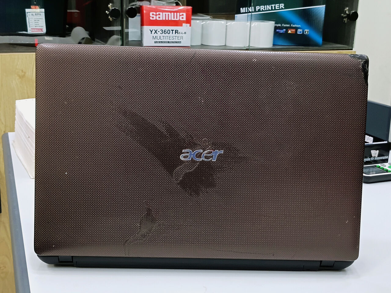 Riffa, Computers, BHD 35,  Acer Aspire Intel Core I3-M380 8GB/320GB HDD AMD Graphics 15.6 Display 35 BD Only