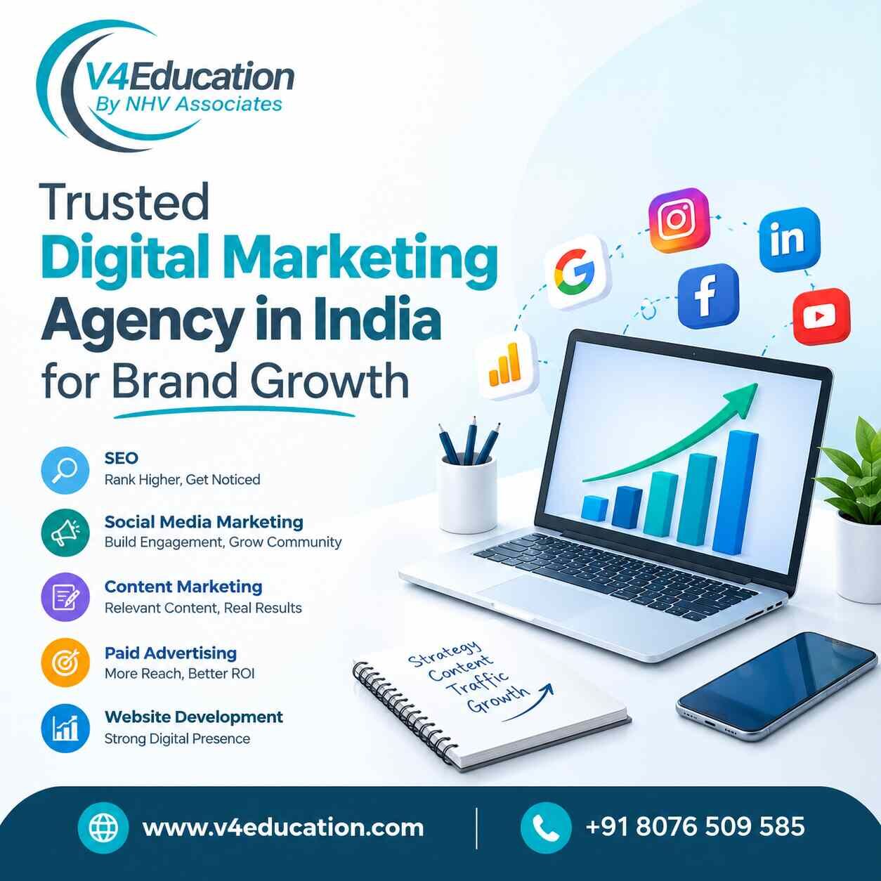 Noida, Education, Trusted Digital Marketing Agency In India For Brand Growth