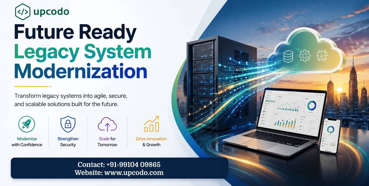 New York, Software Development, Upgrade Legacy Systems With Modern Technology- Upcodo Digital