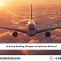 Is Group Booking Cheaper On Solomon Airlines?
