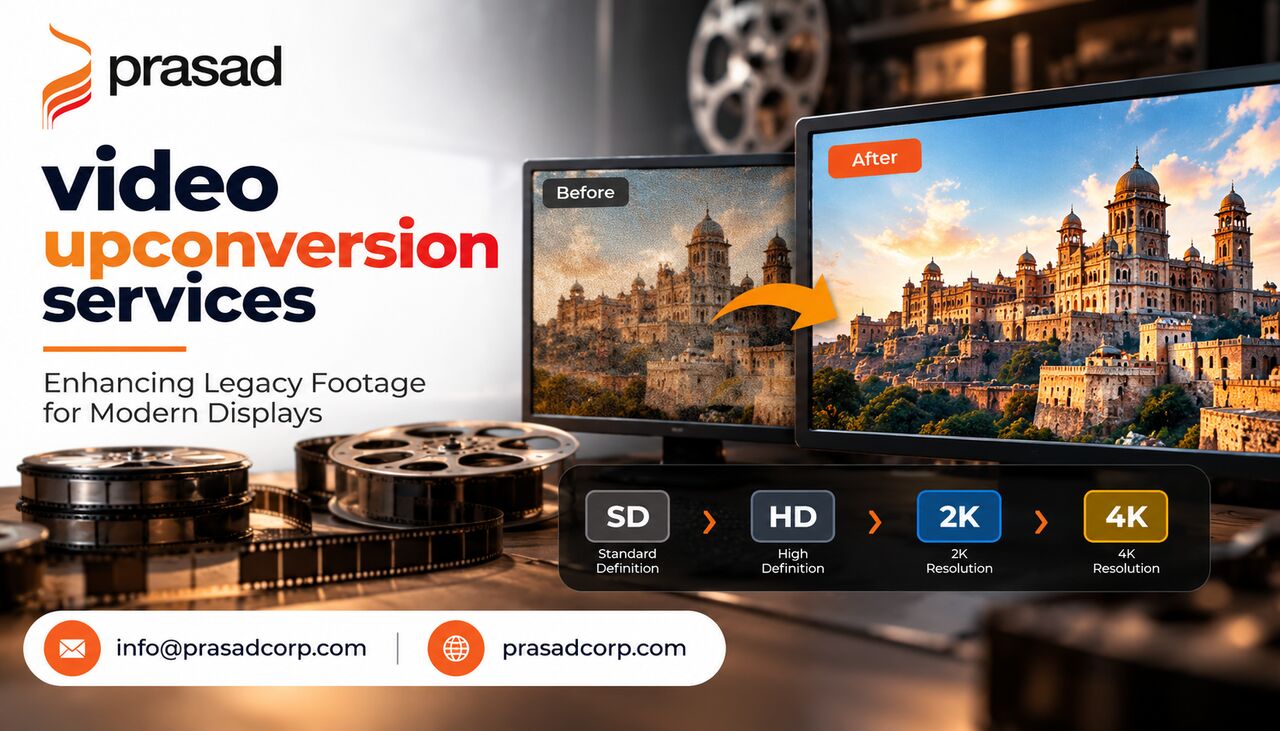 Los Angeles, Technical, Video Upconversion Services: Enhancing Legacy Footage For Modern Screens