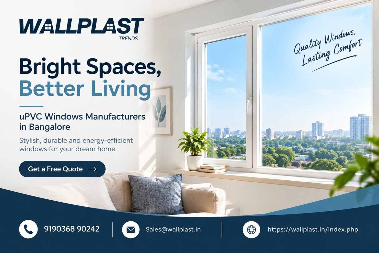 Bangalore, Construction, UPVC Windows Manufacturers In Bangalore