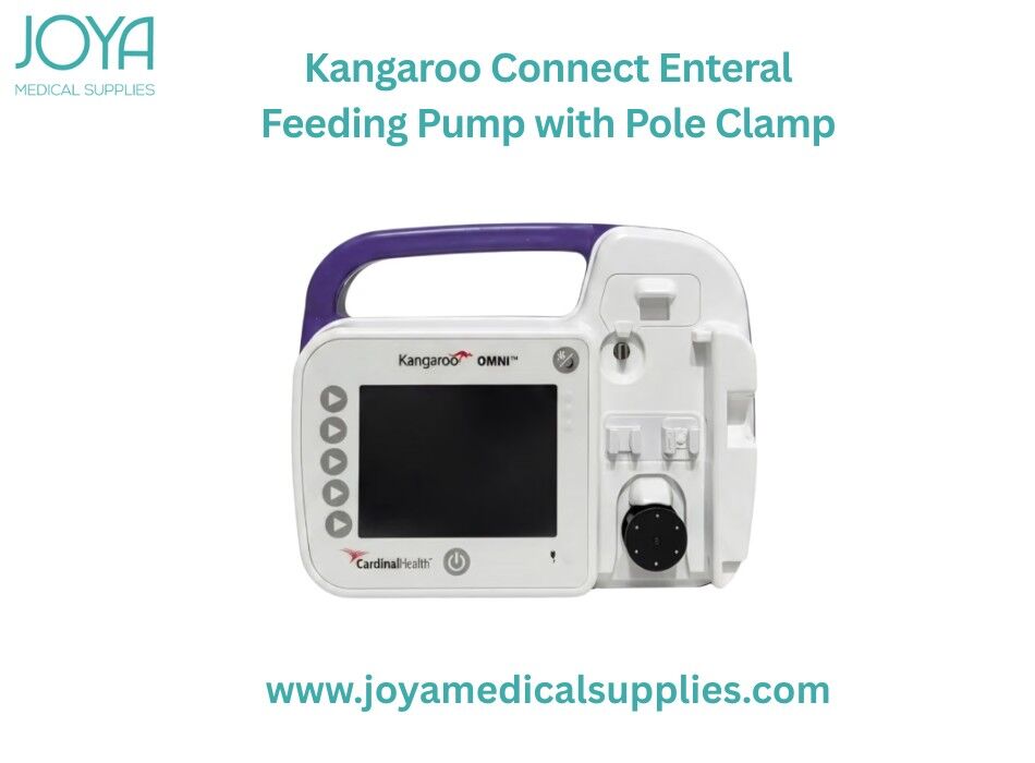 Sydney, Health & Beauty Items, Kangaroo Connect Enteral Feeding Pump With Pole Clamp | Joya Medical Supplies
