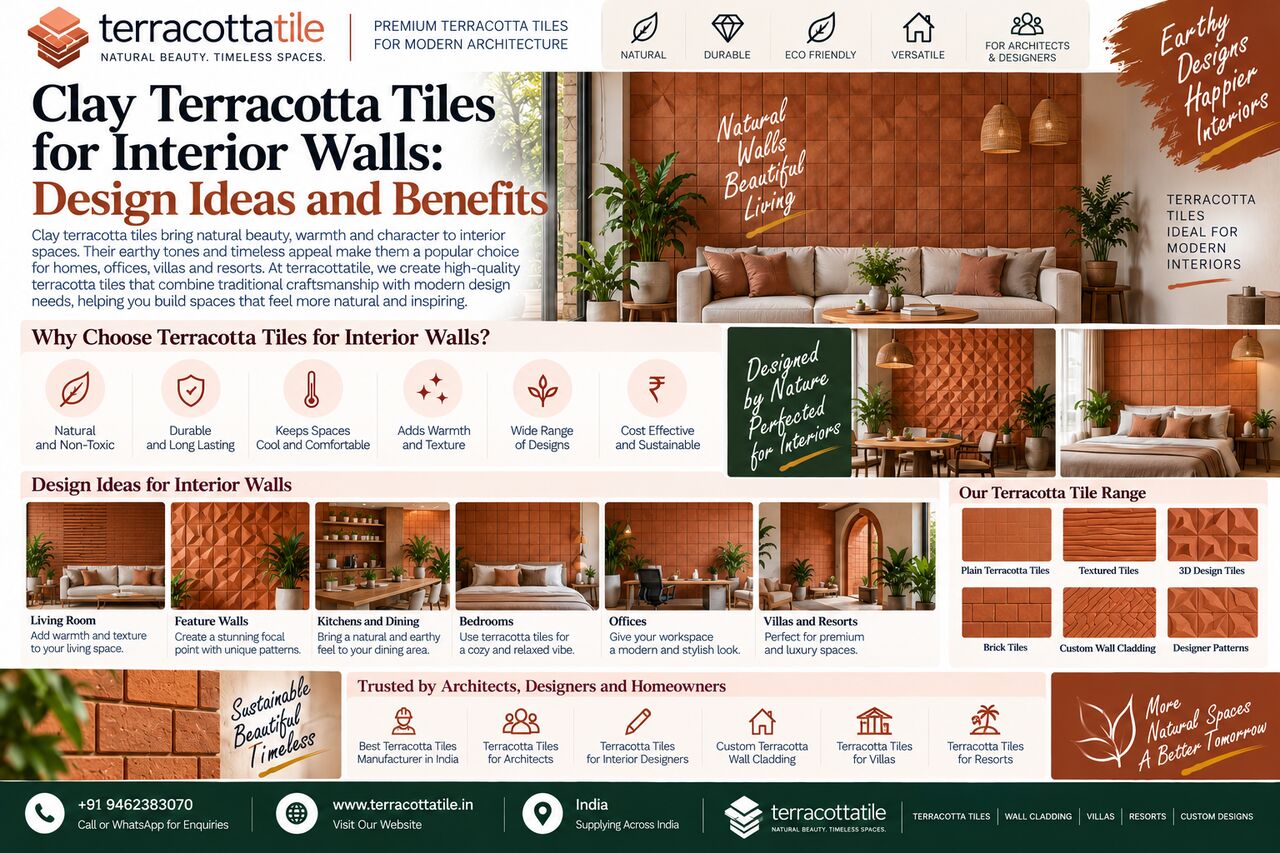 Jaipur, Construction, Terracotta Tiles For Farmhouse