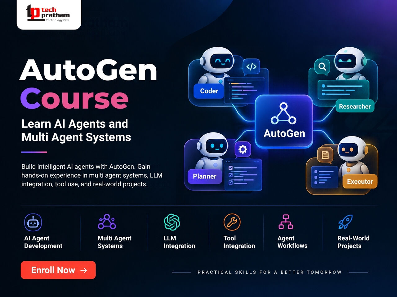 Mumbai, Education, AutoGen Course Learn AI Agents And Multi Agent Systems