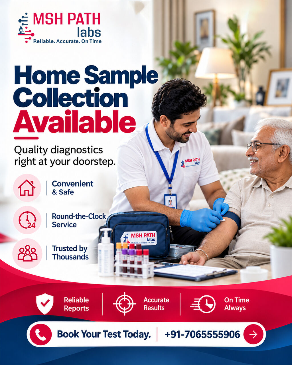 New Delhi, Health, Home Sample Collection In Delhi NCR &ndash; MSH Pathlabs