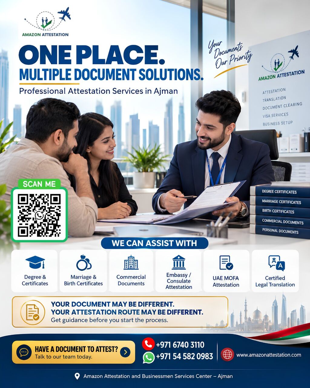 Ajman, General, Attestation Services Ajman