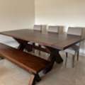 BHD 300, Solid Wood Dining & Coffee Table Set