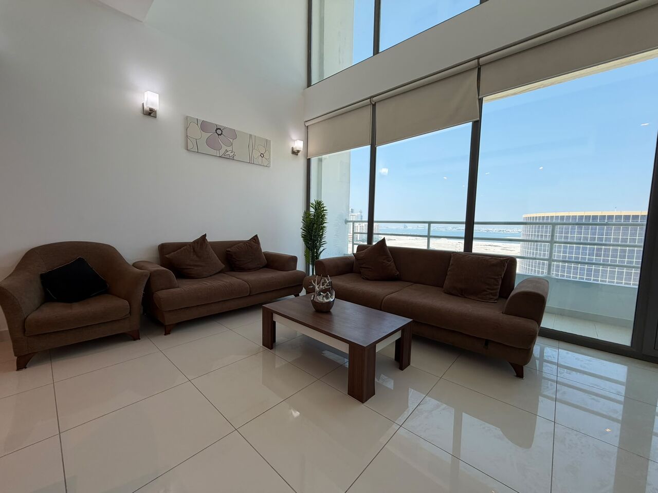 Juffair, Apartments, Flats, Houses & Villas, BHD 500/month,  Furnished,  3 BR,  Duplex APARTMENT For Rent In Juffair