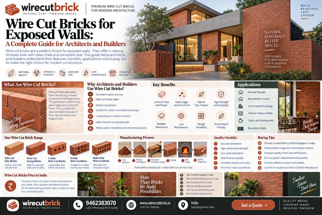 Jaipur, Construction, Buy Wire Cut Bricks Online In India