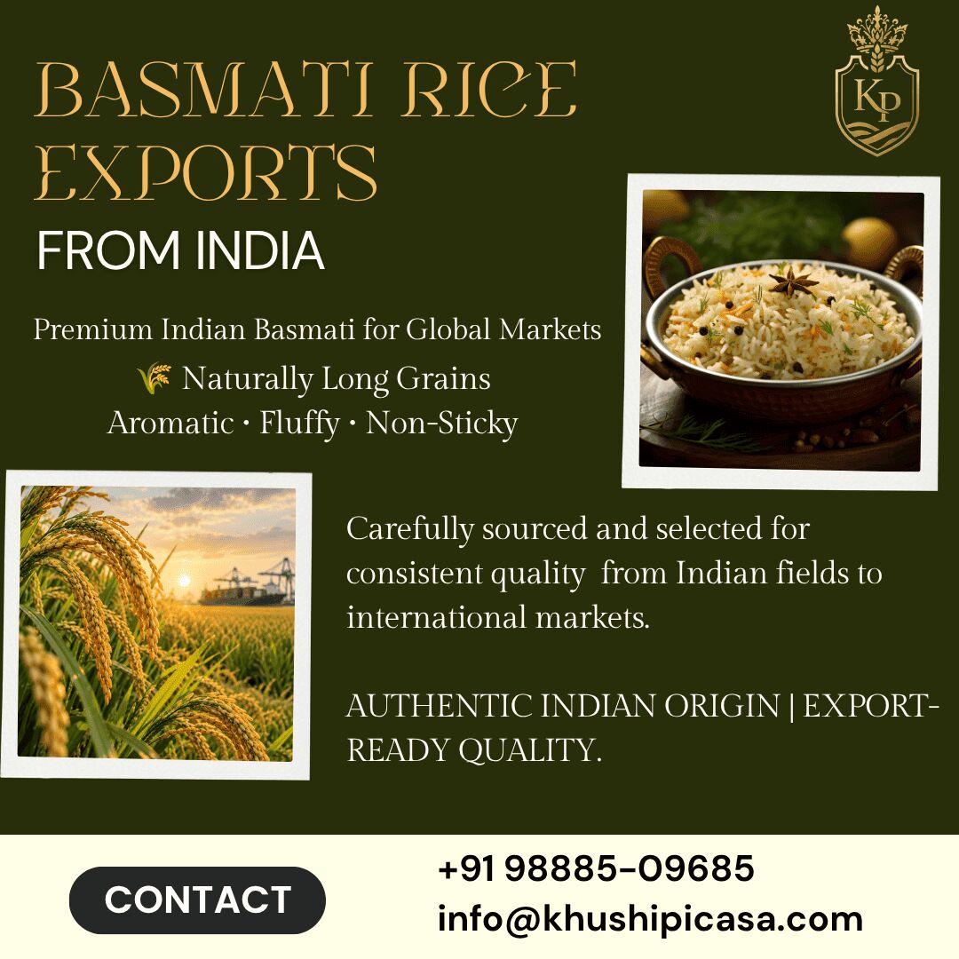 Mumbai, Food, Basmati Rice Exports From India For Global Buyers