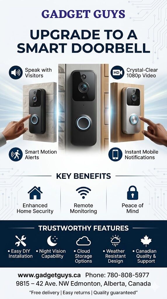 Calgary, Electronics, CAD 59,  Upgrade Your Entryway With Smarter Doorbell Security Today