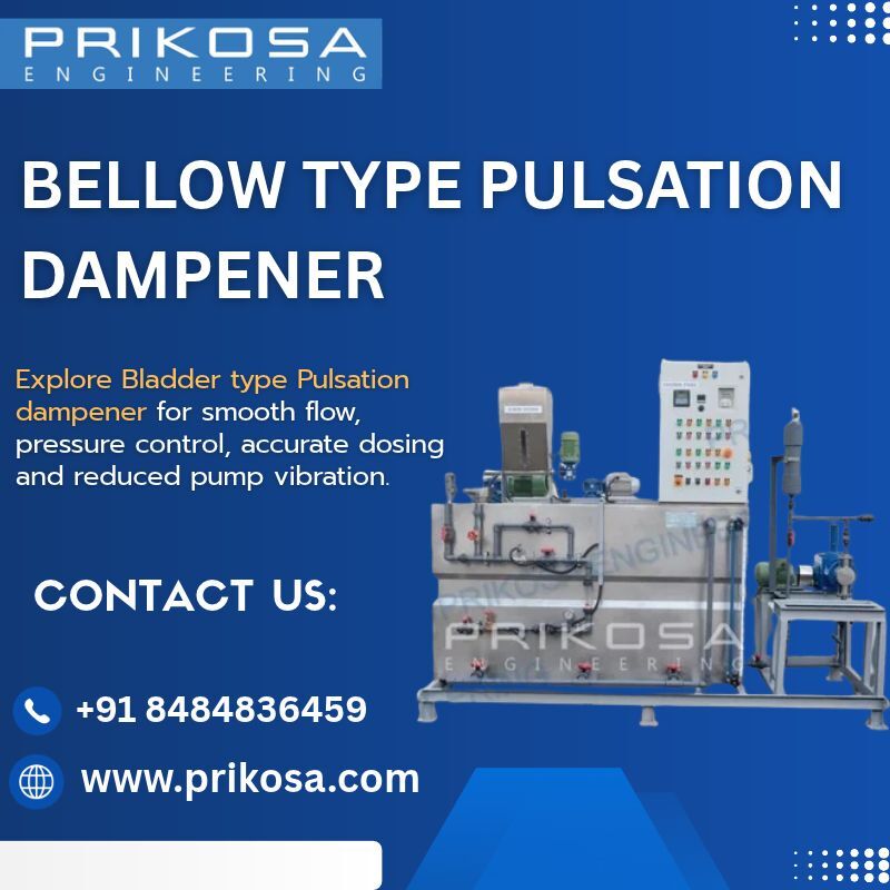 Mumbai, Business, Bladder Type Pulsation Dampener | Bellow Type Dampener