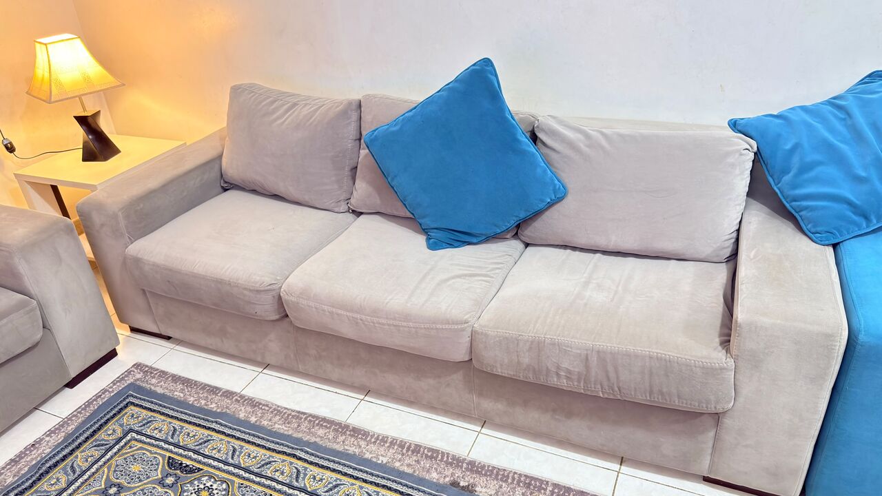 Riyadh, Furniture, SAR 1000,  Branded Sofa Set For Sale In Good Condition