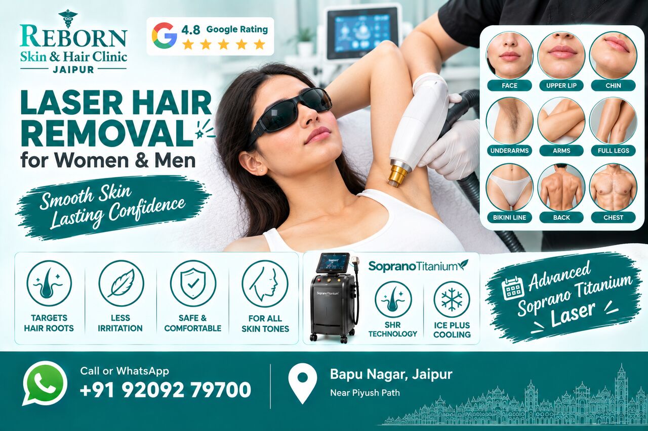 Jaipur, Health & Beauty Items, INR 2999,  Laser Hair Removal Service In Jaipur With Advanced Soprano Titanium Laser
