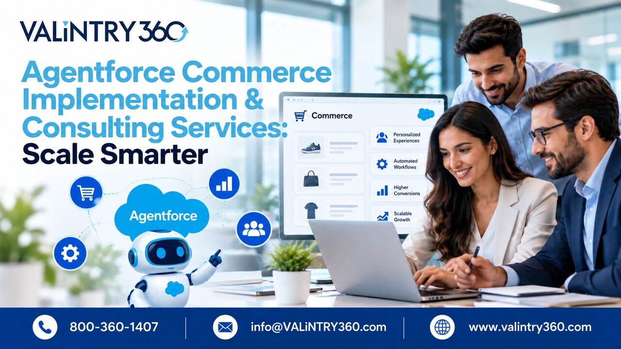 New York, Software Development, Agentforce Commerce Implementation & Consulting Services: Scale Smarter