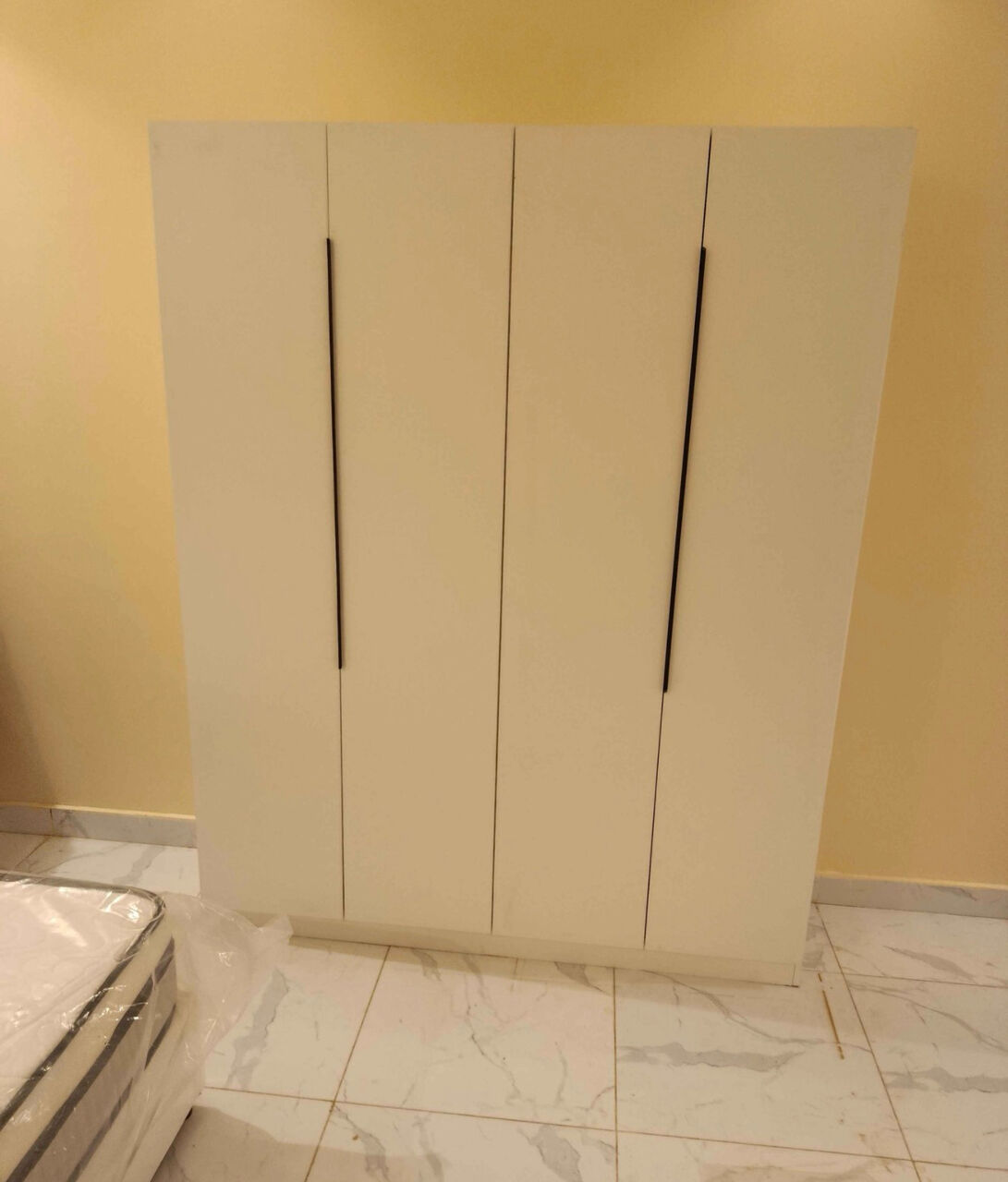 Jeddah, Furniture, SAR 5,  Premium Quality Bedroom Furniture Set | Modern 4-Door Wardrobe & Elegant Design