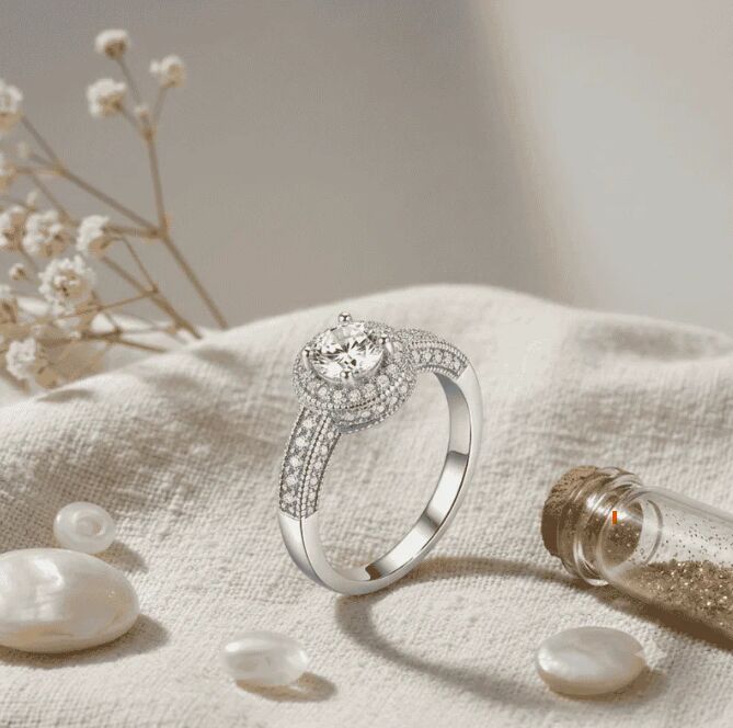 New Delhi, Jewelry, INR 399,  Buy Celeste Spark Ring Online | Beaustre