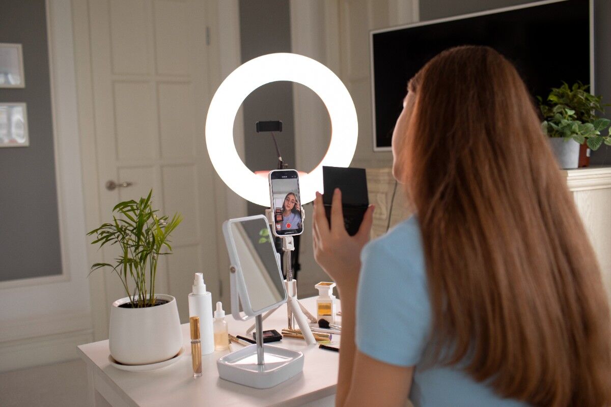 Hyderabad, Electronics, Buy Ring Light With Stand Online In Hyderabad
