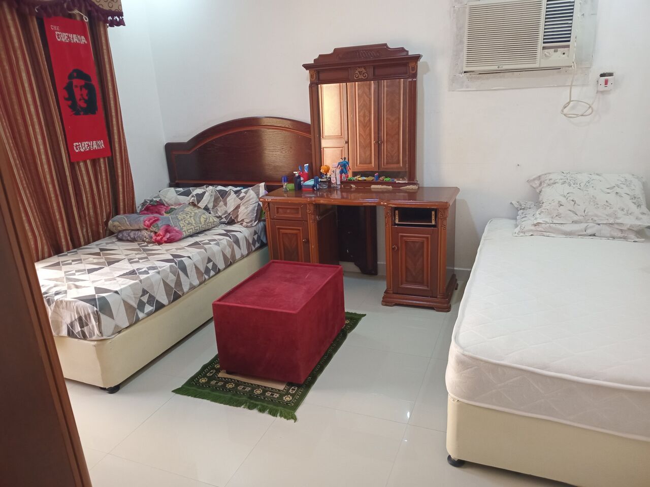 Hoora, Rooms for Rent, BHD 70/month,  Furnished,  Room Sharing Available In A Fully Furnished Flat In Exhibition Road