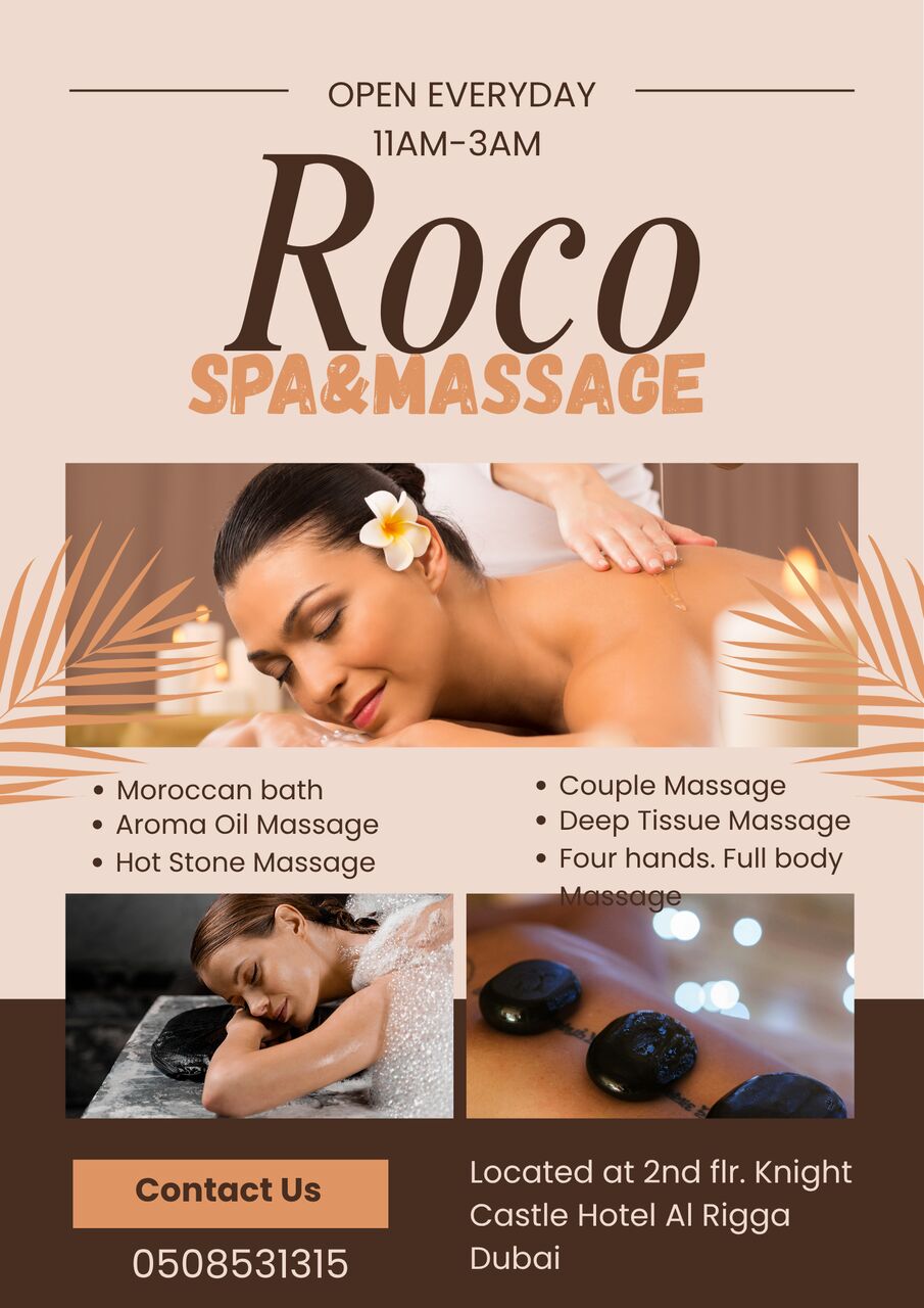 Al Rigga, Health, Discover A New Level Of Relaxation At Roco Spa&Massage