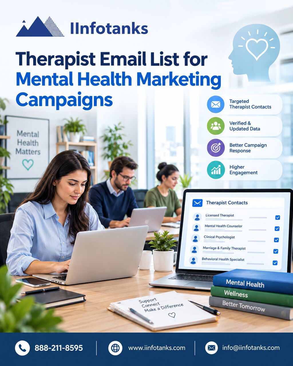 New York, Software Development, Therapist Email List For Mental Health Marketing Campaigns