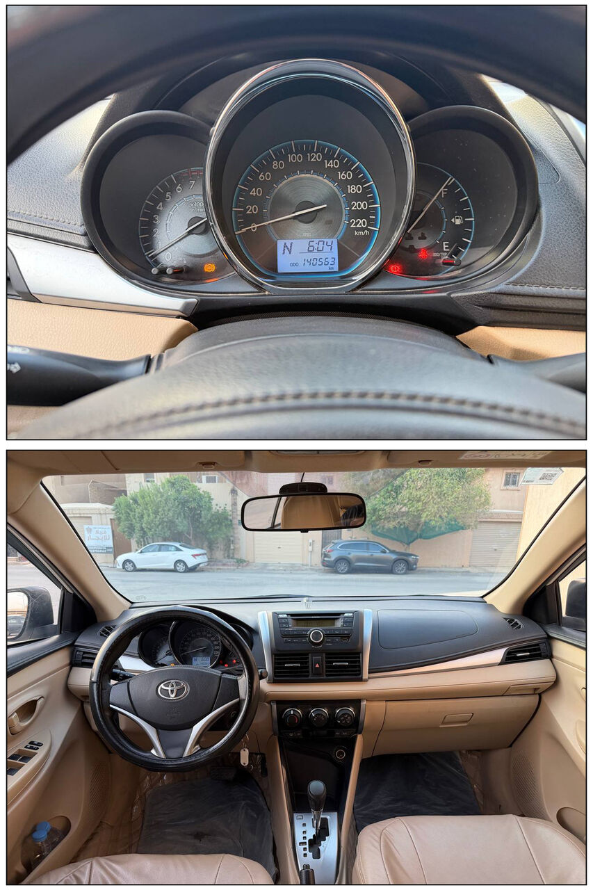Al Aqeeq, Vehicles, Cars & Trucks , SAR 35000,  Toyota Yaris,  2016,  Automatic,  141000 KM,    E | 1.5L  | 141,000 KM | White | 35,000 SAR