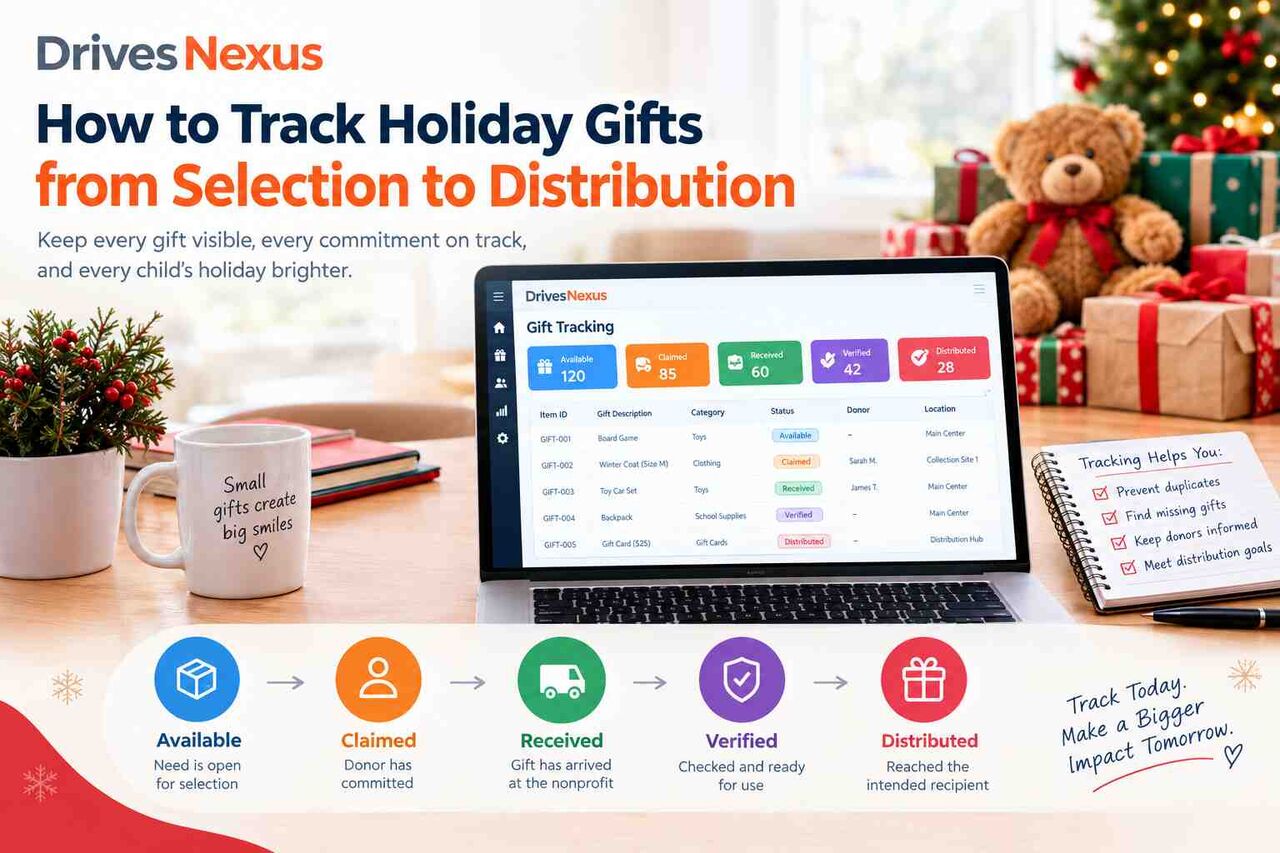 Dallas, Software, Holiday Toy & Gift Drive Management For Nonprofits &ndash; Drives Nexus