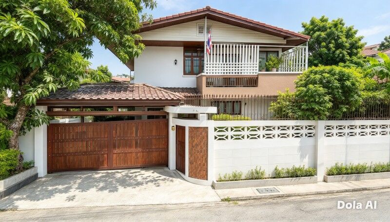 Bangkok, Villas, THB 29999,  55 Sq. Feet,  บ้านเดี่ยว 2 ชั้น 3-4นอน แอร์ 5 เครื่อง จอด