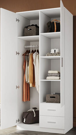 Naseem, Furniture, SAR 350,  Dress/Clothes 2-door Cabinet