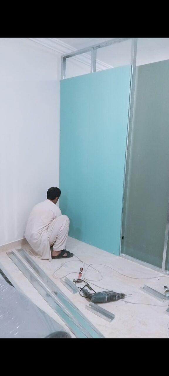 Al Narjis, Interior Design, Gypsum Partition & Door Spray Paint In Riyadh - 0531120837 - Al Narjis