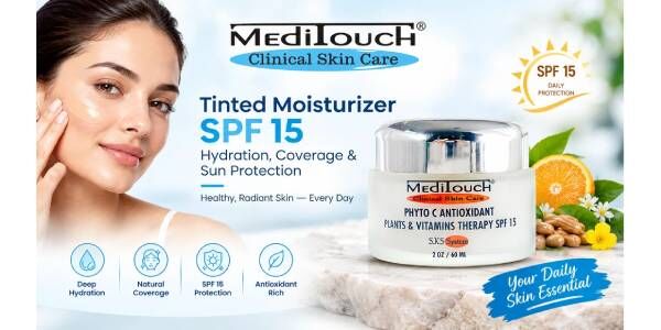 New York, Appliances, USD 35,  Tinted Moisturizer SPF 15 | Hydration, Coverage & Sun Protection &ndash; MediTouch