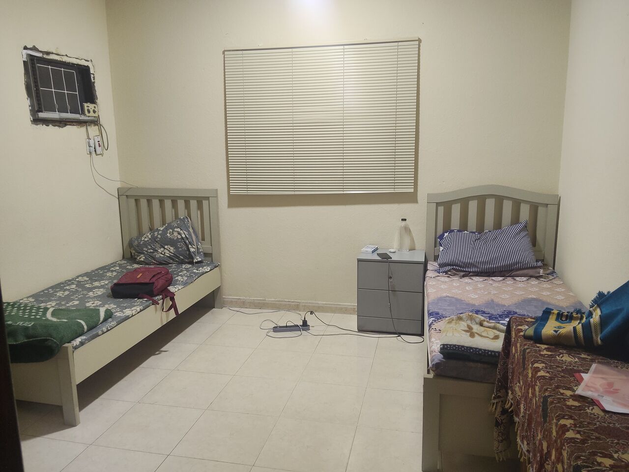 Jubail, Bedspace For Rent, SAR 500/month,  Furnished Bed Space Sharing With Single Indian
