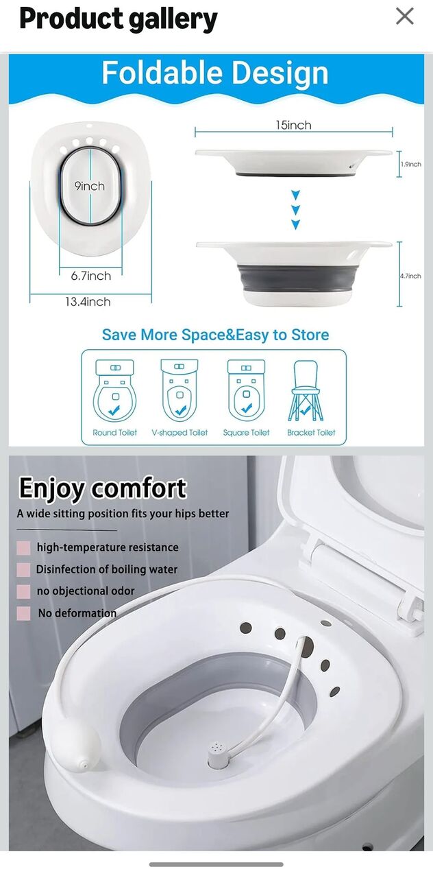 Yanbu, Household Items, SAR 36,  Sitz Bath Tub