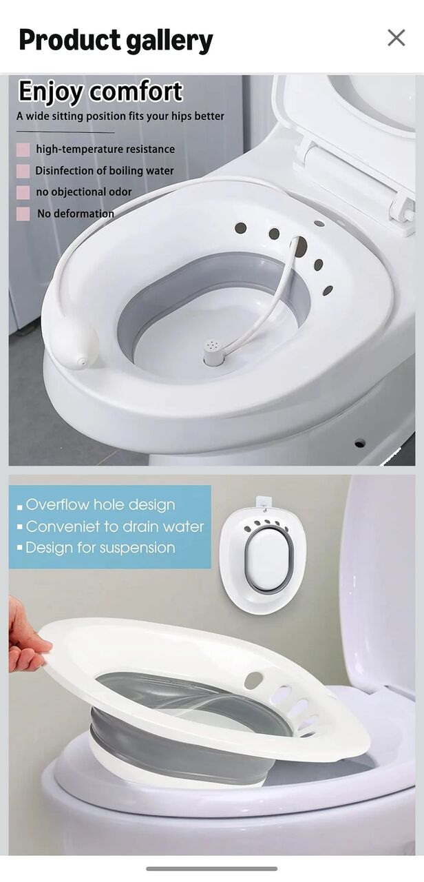 Yanbu, Household Items, SAR 36,  Sitz Bath Tub