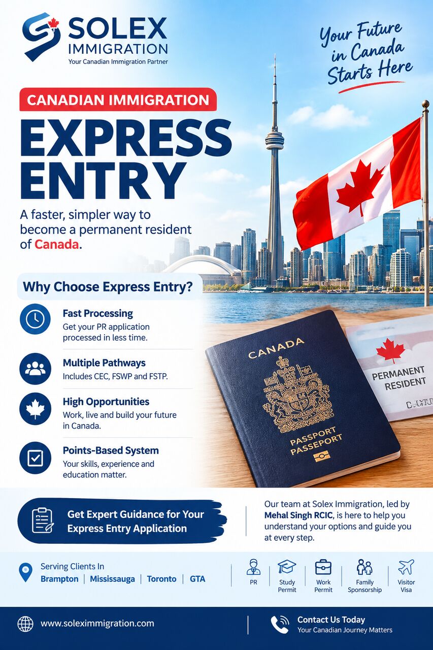 Mississauga, Business, Canada Immigration Express Entry: Solex Immigration In GTA