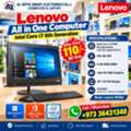 BHD 110,  Lenovo Core I7 6th Generation All In One Computer 20" FHD Screen 8GB RAM Win 11 Pro Ready