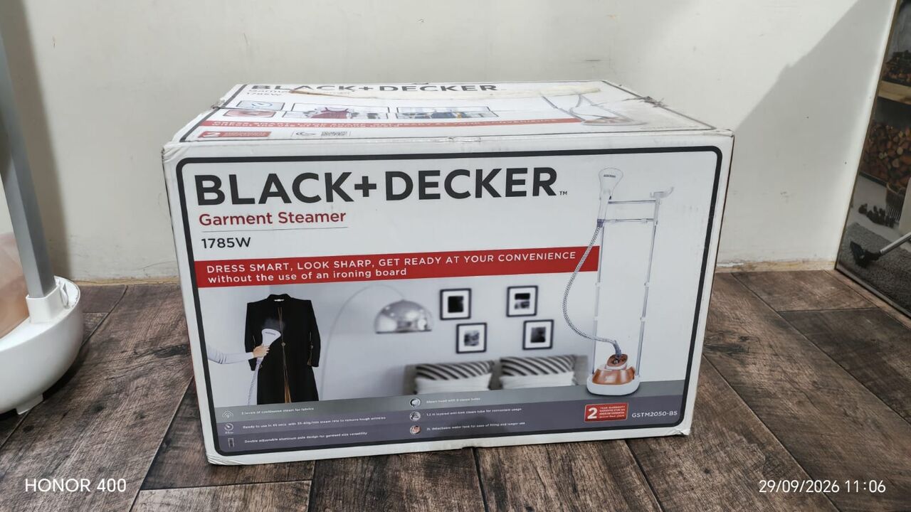 Jubail, Appliances, SAR 125,  Black & Decker Steam Iron