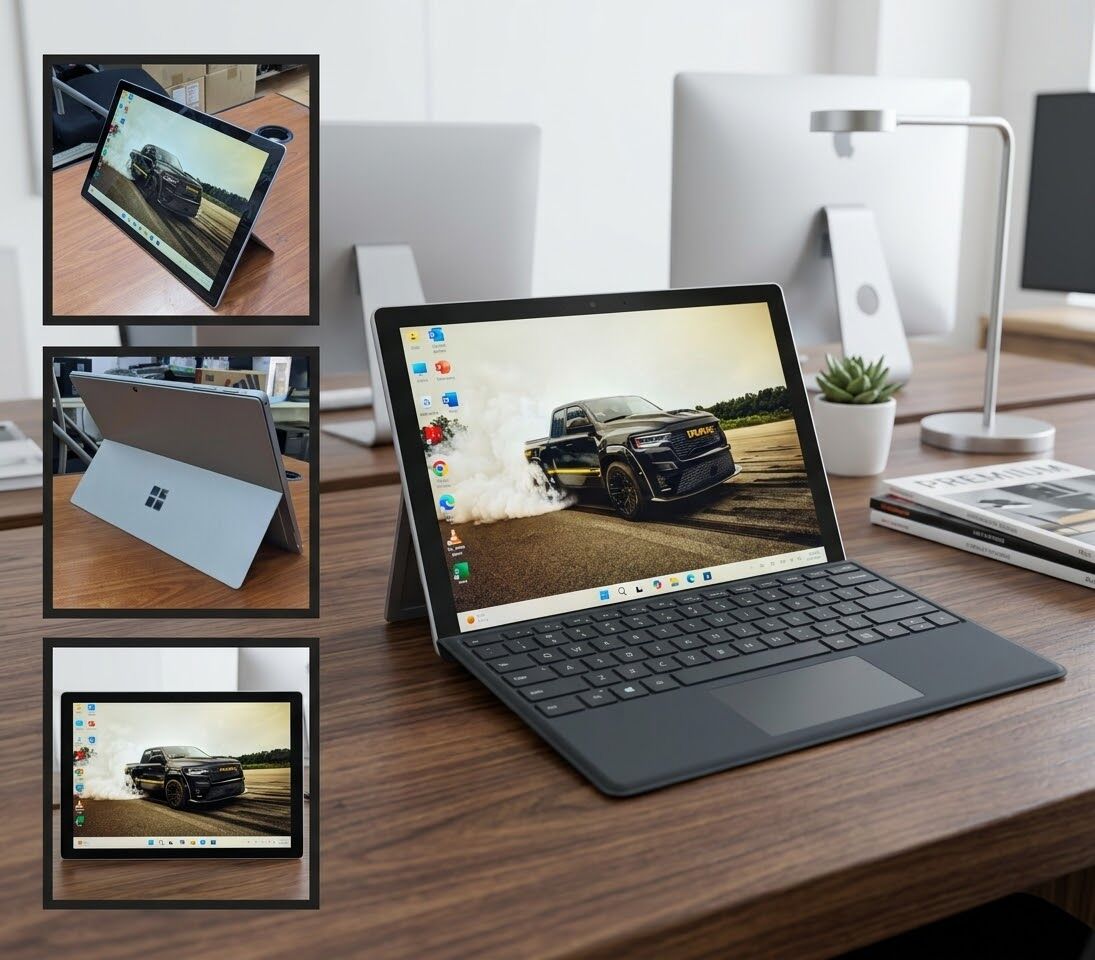 Isa Town, Computers, BHD 119,  Microsoft Surface Pro Coe I5 8th Generation Detachable Business Touch Laptop+Tablet 2 In 1