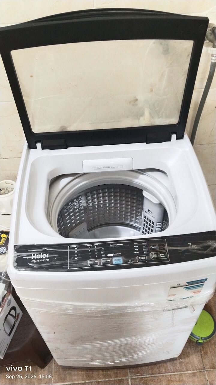 Jeddah, Appliances, SAR 950,  Haier Fully Automatic Washing Machine New Condition For Sale