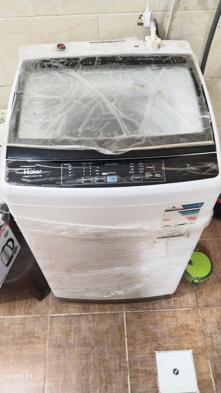 Jeddah, Appliances, SAR 950,  Haier Fully Automatic Washing Machine New Condition For Sale