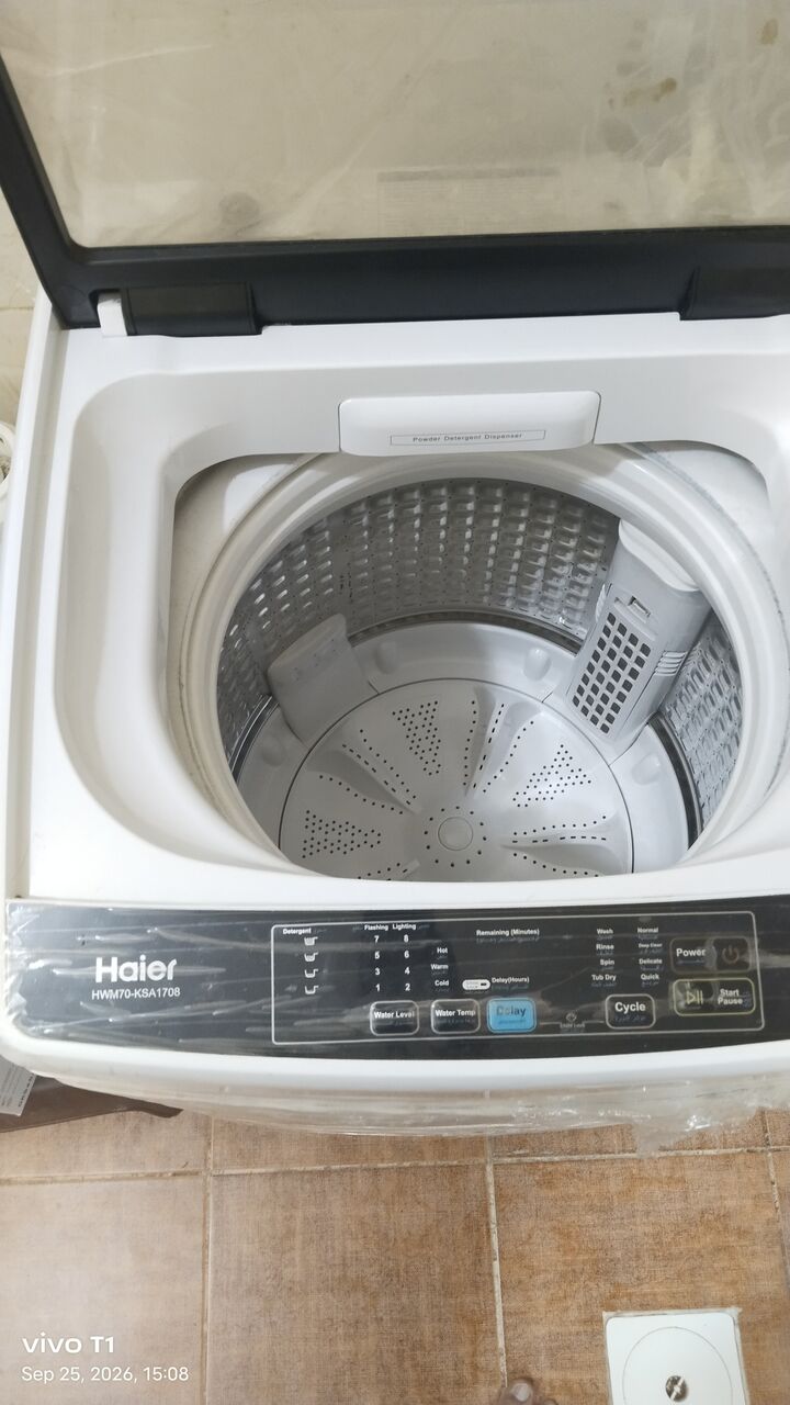 Jeddah, Appliances, SAR 950,  Haier Fully Automatic Washing Machine New Condition For Sale