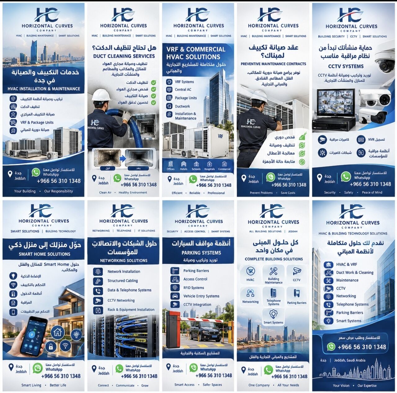 Jeddah, Air Conditioning, HVAC WORK, DUCTING,