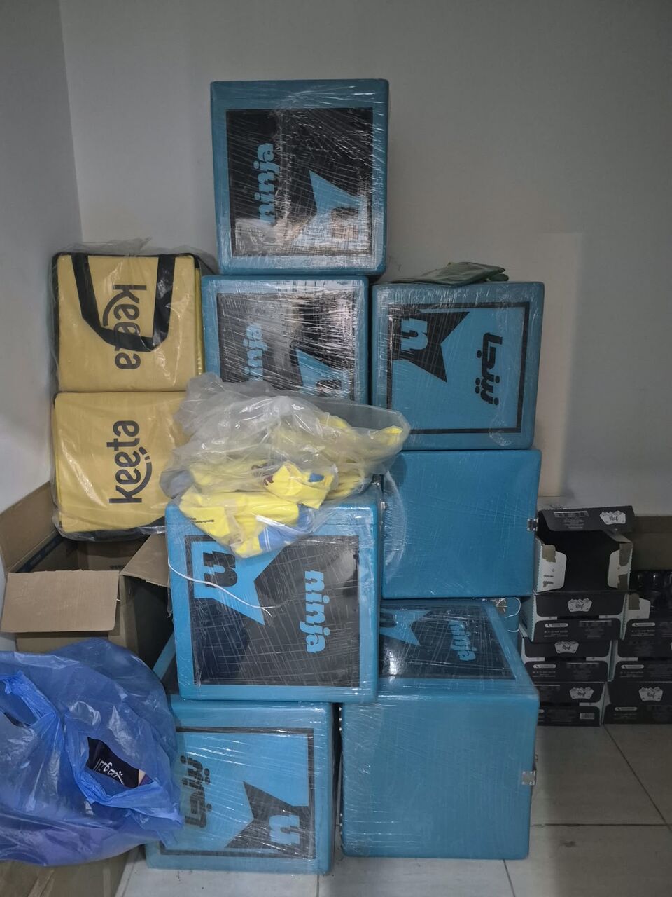 Al Malaz, Motorcycles, SAR 400,  Ninja Delivery Boxes For Sale, 400 SAR Each, 10 Pieces Available